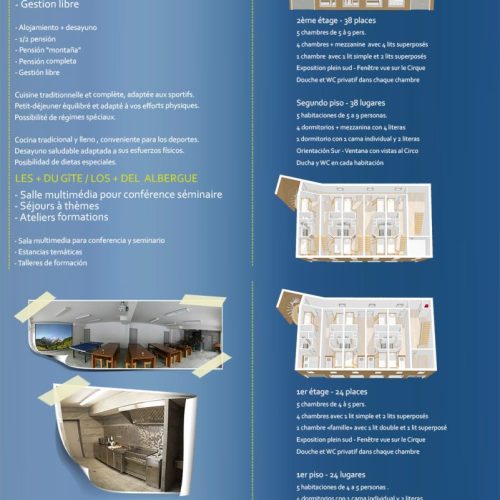 Brochure Gîte Albergue Oxygene Gavarnie